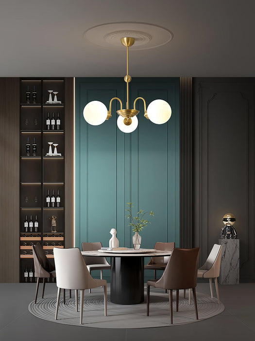 Yisu Brass Chandelier - DWHOME