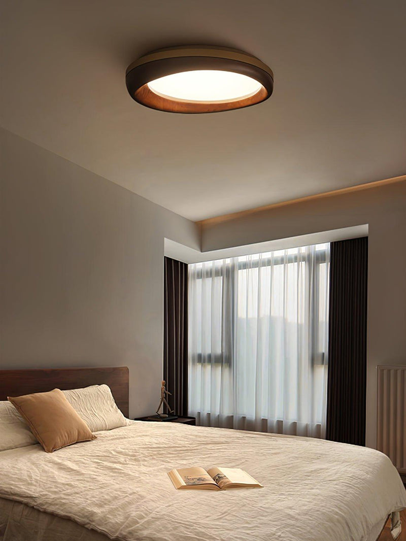 Zenova Wood Ceiling Light-DWHOME