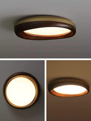 Zenova Wood Ceiling Light-DWHOME