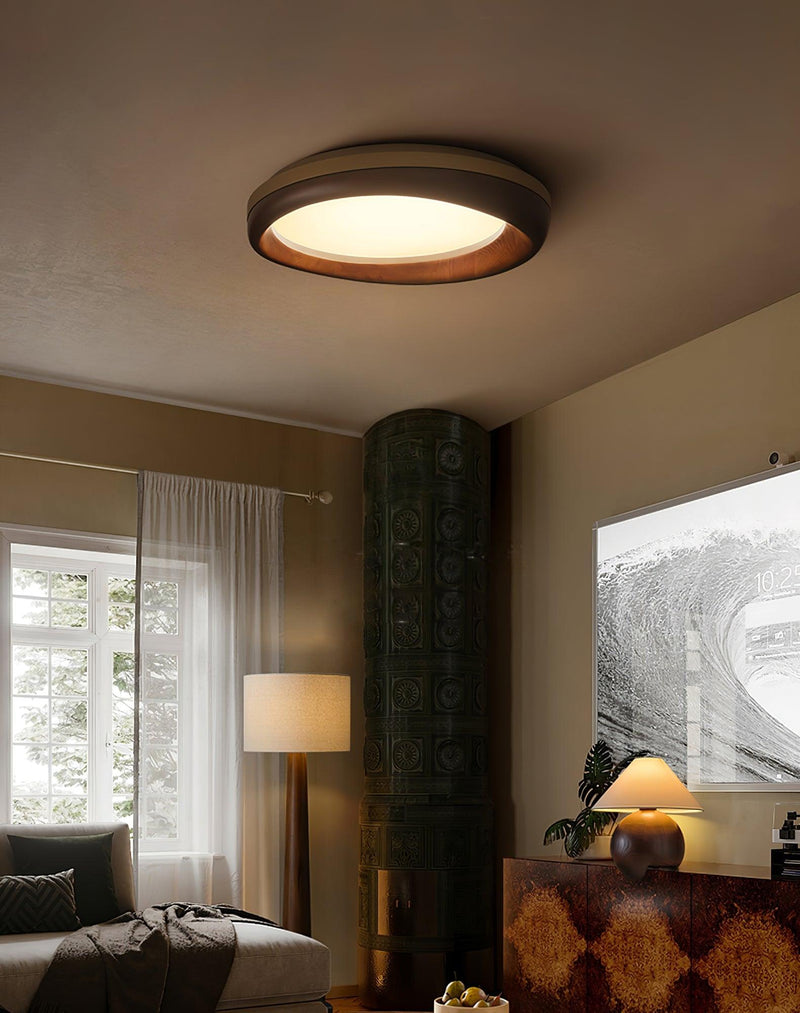 Zenova Wood Ceiling Light-DWHOME