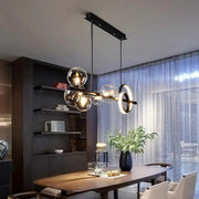 Zelda Modern Linear Bubble Chandelier-DWHOME