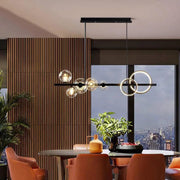 Zelda Modern Linear Bubble Chandelier-DWHOME