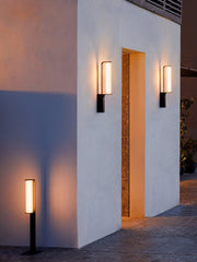 Zenith Arc Outdoor LED Sconce-DWHOME