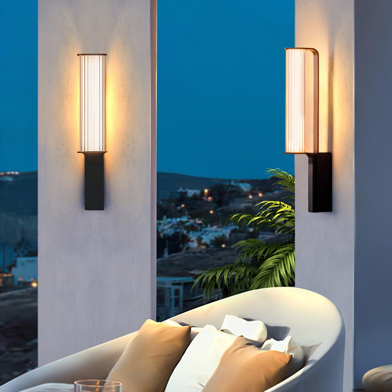 Zenith Arc Outdoor LED Sconce-DWHOME