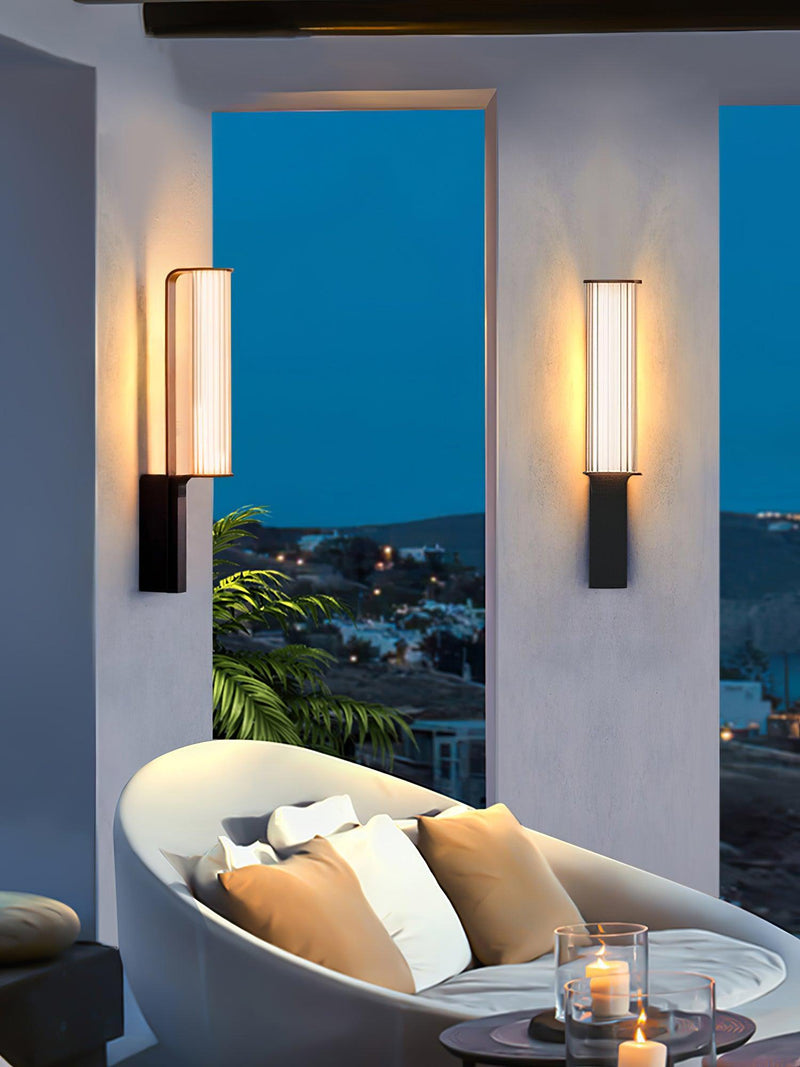 Zenith Arc Outdoor LED Sconce-DWHOME
