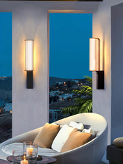 Zenith Arc Outdoor LED Sconce-DWHOME
