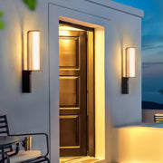 Zenith Arc Outdoor LED Sconce-DWHOME
