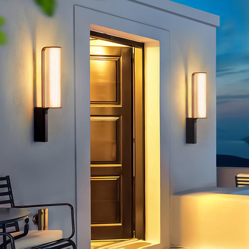 Zenith Arc Outdoor LED Sconce-DWHOME