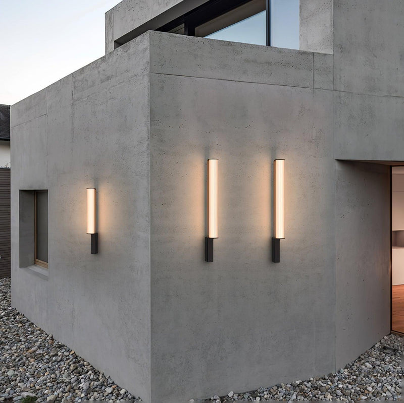 Zenith Arc Outdoor LED Sconce-DWHOME