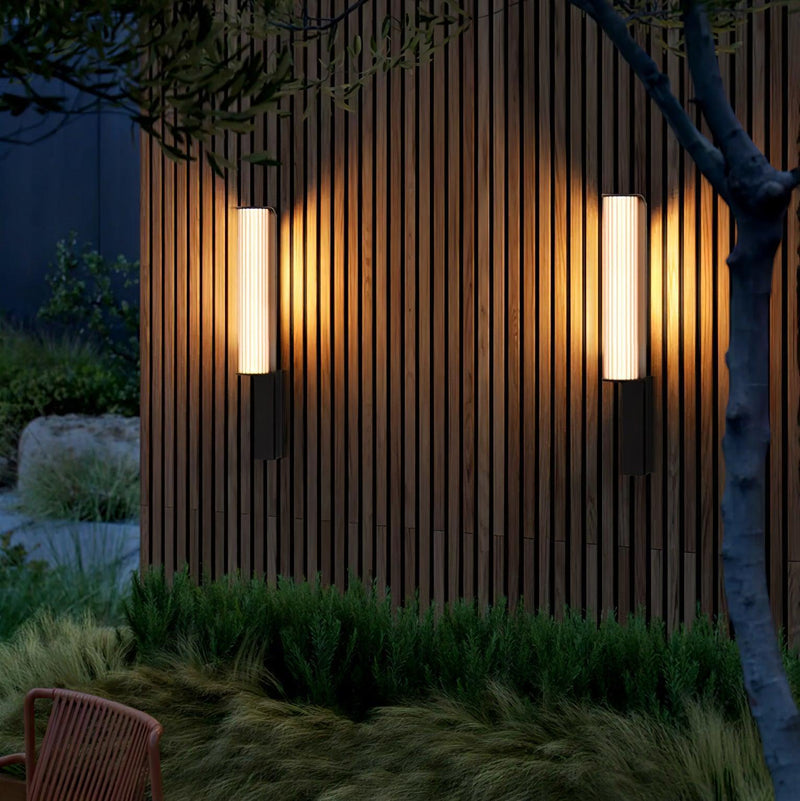 Zenith Arc Outdoor LED Sconce-DWHOME