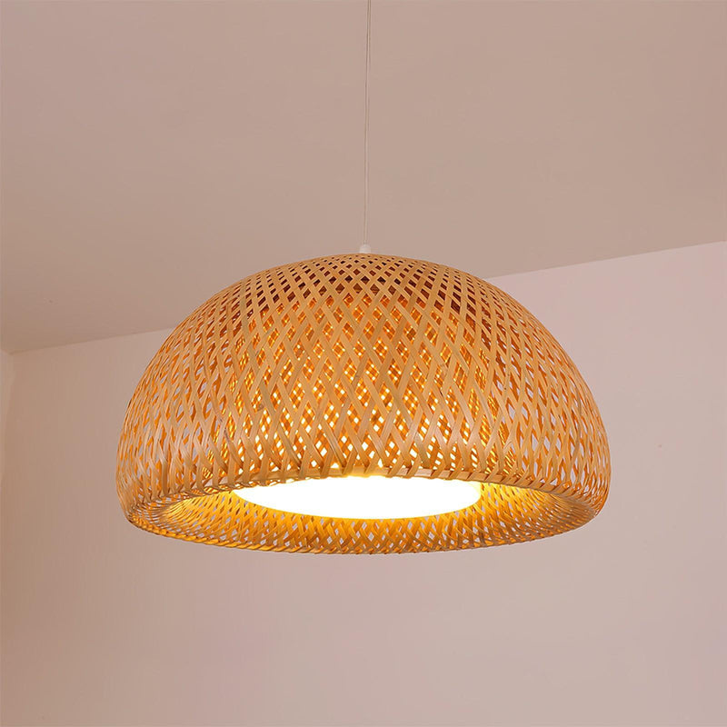 Zenith Bamboo Pendant Light-DWHOME