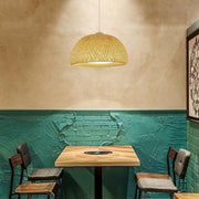 Zenith Bamboo Pendant Light-DWHOME