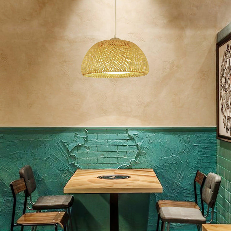 Zenith Bamboo Pendant Light-DWHOME