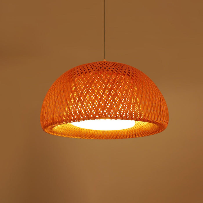 Zenith Bamboo Pendant Light-DWHOME