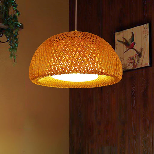 Zenith Bamboo Pendant Light-DWHOME