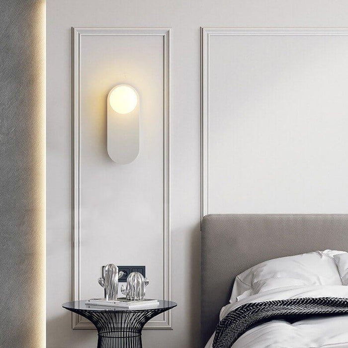 Aalberg Modern Oval Candlelight Wall Lamp.