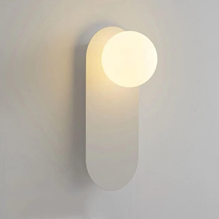 Aalberg Modern Oval Candlelight Wall Lamp.