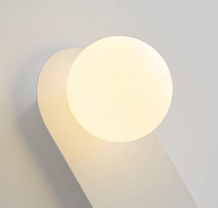 Aalberg Modern Oval Candlelight Wall Lamp-DWHOME