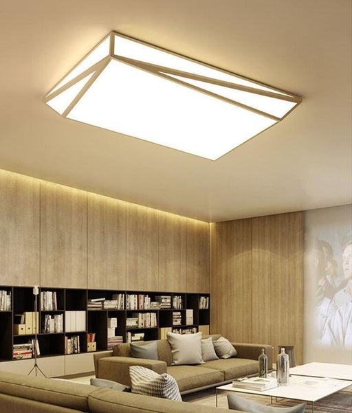 Acrylic LED Ceiling Light Geometric Figure.