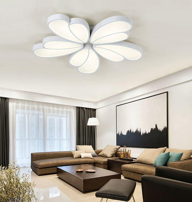 Acrylic LED Flower Ceiling Light for Living Room Bedroom.