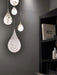 Marble Raindrop Pendant Light-DWHOME