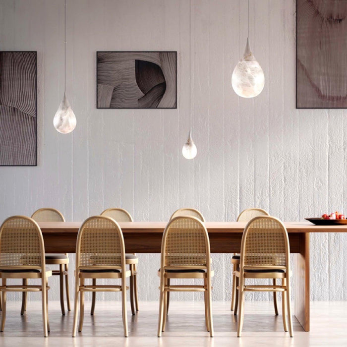 Marble Raindrop Pendant Light-DWHOME