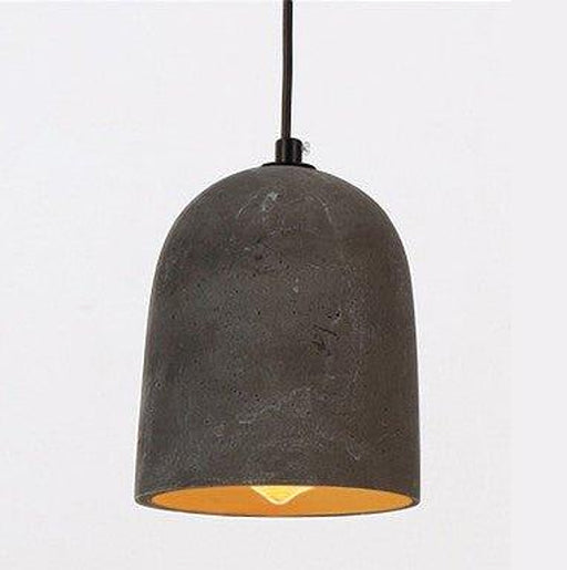 Allegro Concrete Dome Pendant Light-DWHOME