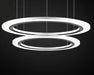 ALVAR Triple Halo Hanging Lights.