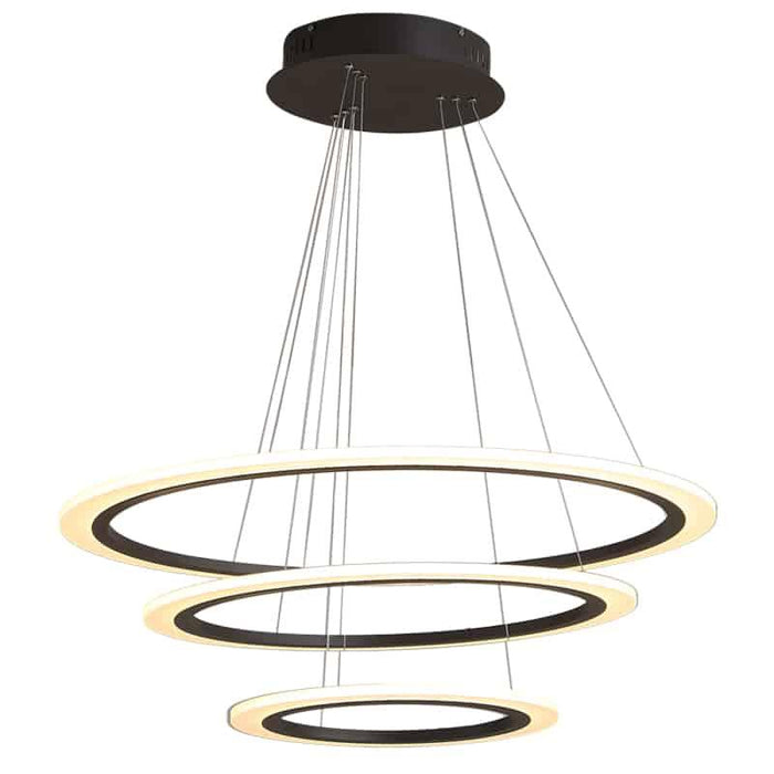 ALVAR Triple Halo Hanging Lights.