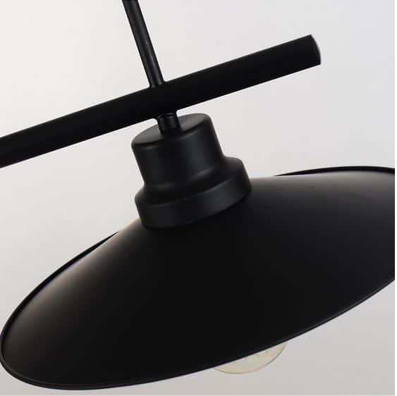 AMBROSE Tri Head Disk Shade Lamp.