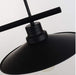 AMBROSE Tri Head Disk Shade Lamp.