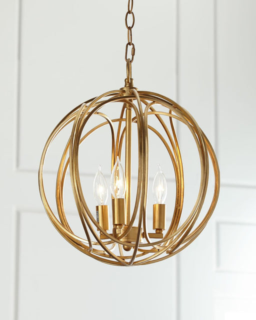 American Country Design Crystal Metal LED Chandelier - DWHOME