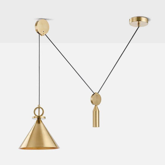 Amun Modern Pulley Pendant Light.