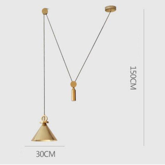 Amun Modern Pulley Pendant Light-DWHOME