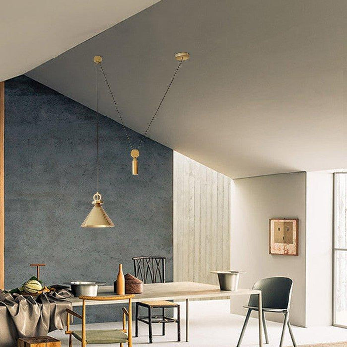 Amun Modern Pulley Pendant Light.