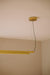 Ando Minimalist Line Brass Kitchen Island Pendant Light.