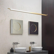 Ando Minimalist Line Brass Kitchen Island Pendant Light-DWHOME