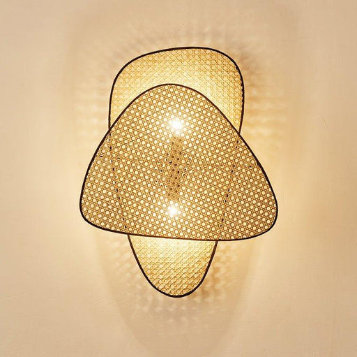 Anjuna Rattan Bamboo Wall Light.