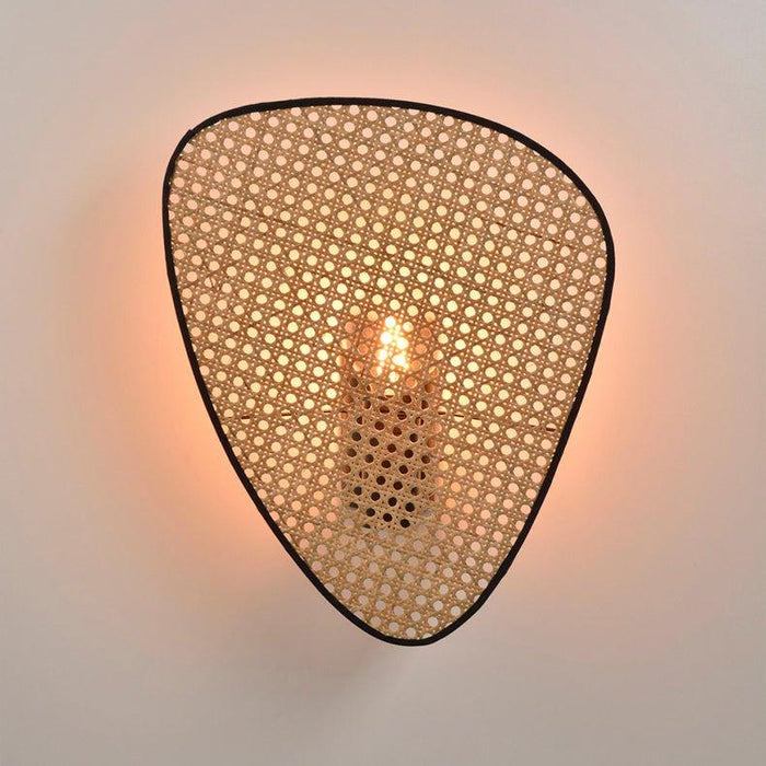 Anjuna Rattan Bamboo Wall Light.