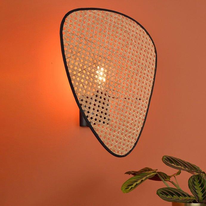 Anjuna Rattan Bamboo Wall Light.