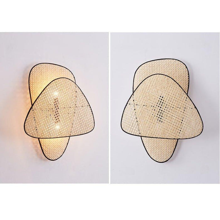 Anjuna Rattan Bamboo Wall Light.