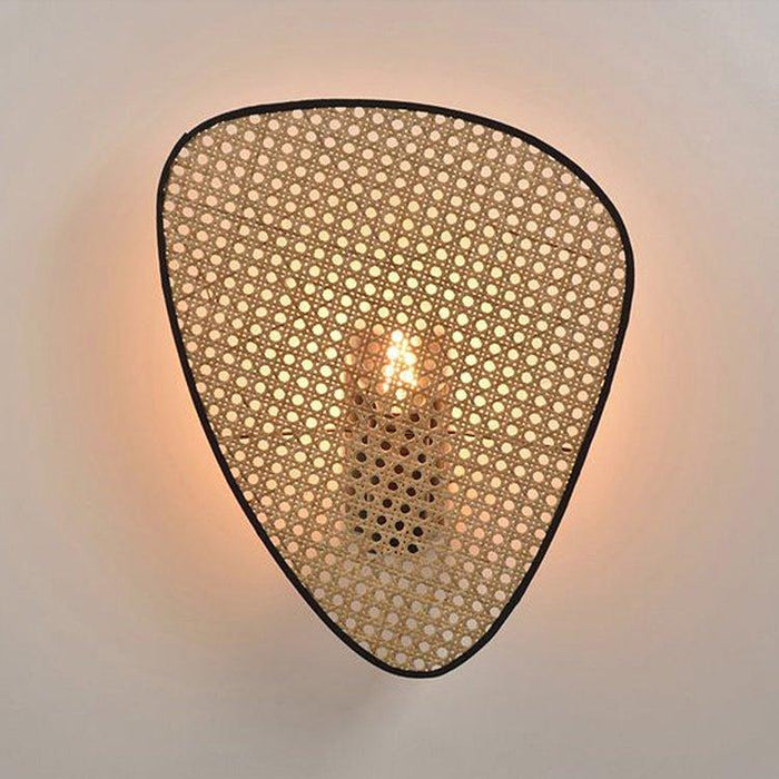 Anjuna Rattan Bamboo Wall Light.