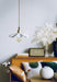 Anna Fluted Shade Brass Fitting Pendant Light - DWHOME