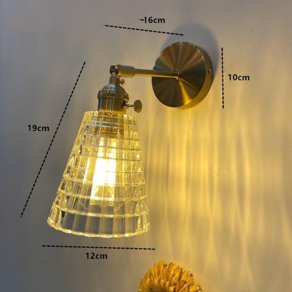 Antique Style Amber Wall Light - DWHOME