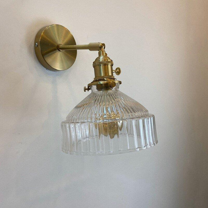 Antique Style Amber Wall Light - DWHOME