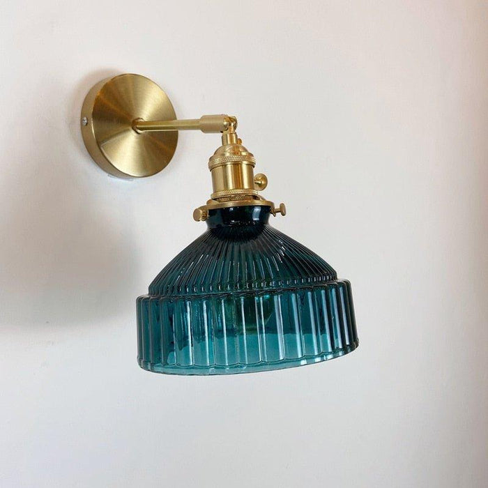 Antique Style Amber Wall Light - DWHOME