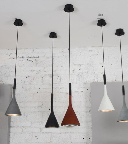 Aplomb Concrete Pendant Light.