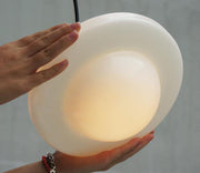 Art Deco Milk Glass Pendant Light-DWHOME