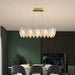 Art Deco Style Goose Feather Chandelier - DWHOME