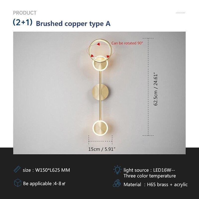 Lampe en cuivre Artpad-DWHOME